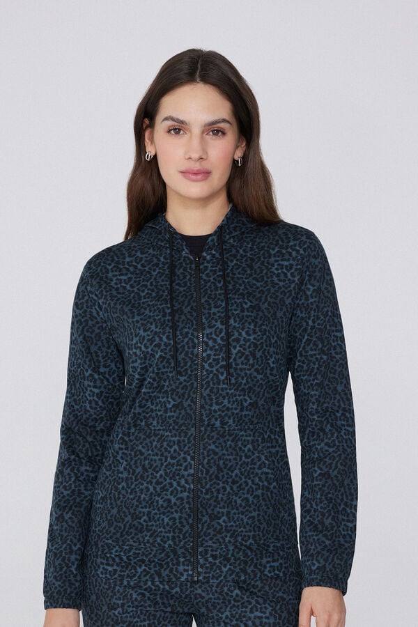 Tezenis Sudadera Capucha con Cremallera y Cordón Rebajas de fábrica