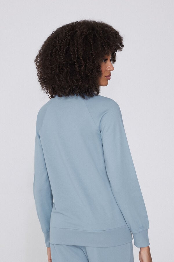 Tezenis Camiseta de Manga Larga con Cuello Redondo y Puños Rebajas online
