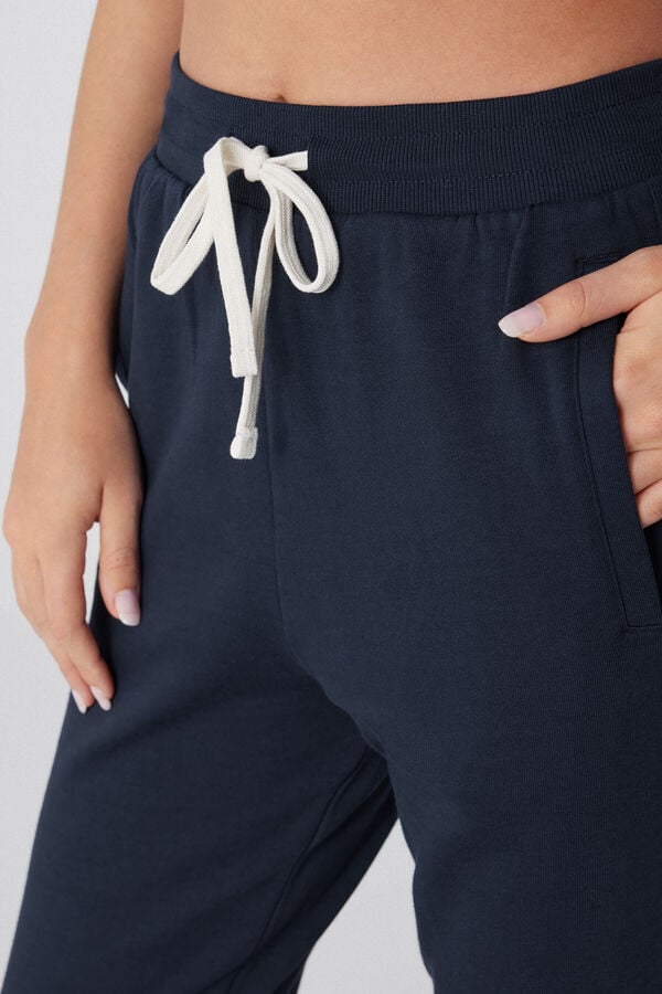 Tezenis Pantalón Felpa Gruesa con Cordón y Bolsillos ÚLTIMAS EDICIONES