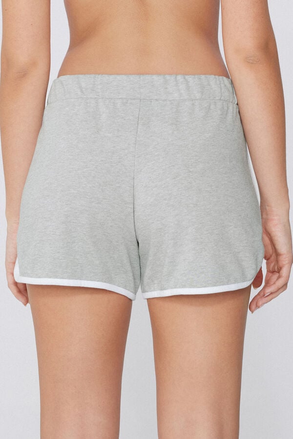 Tezenis Shorts de Felpa con Ribetes Tienda de fábrica