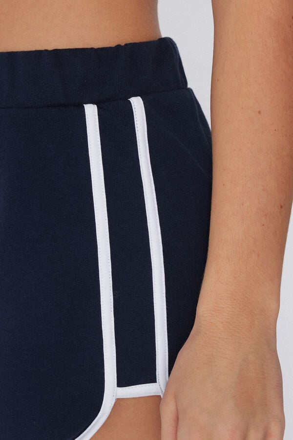 Tezenis Shorts de Felpa con Ribetes Limitado a 3 días