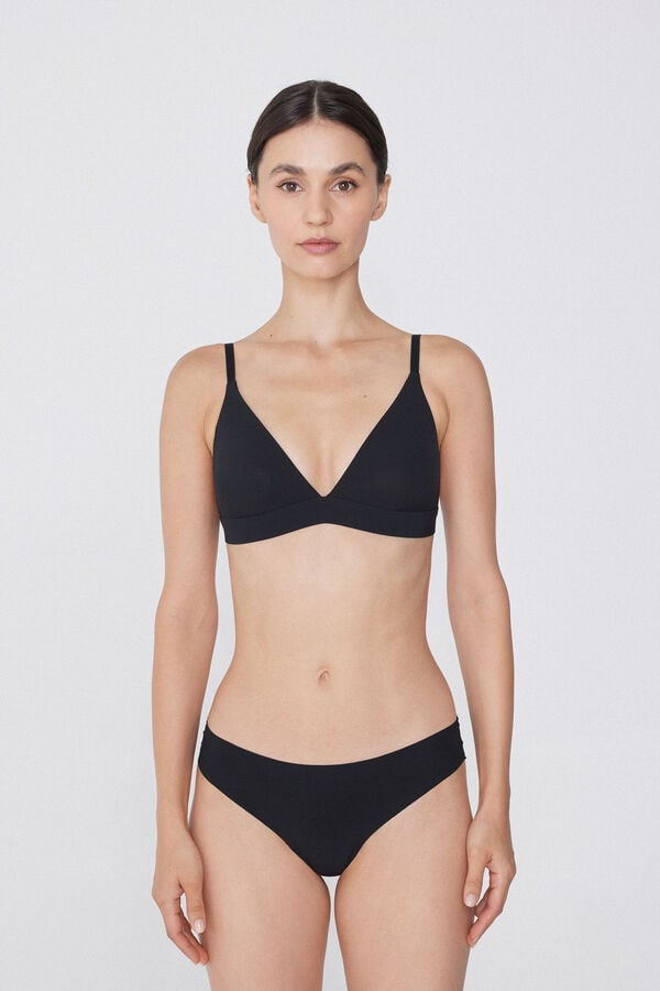 Tezenis Sujetador triangular sin aros de microfibra reciclada Lisbon Ahorra y exporta