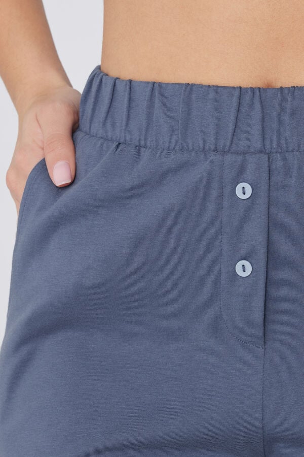 Tezenis Pantalones Largos Algodón con Bolsillos y Botones Ofertas
