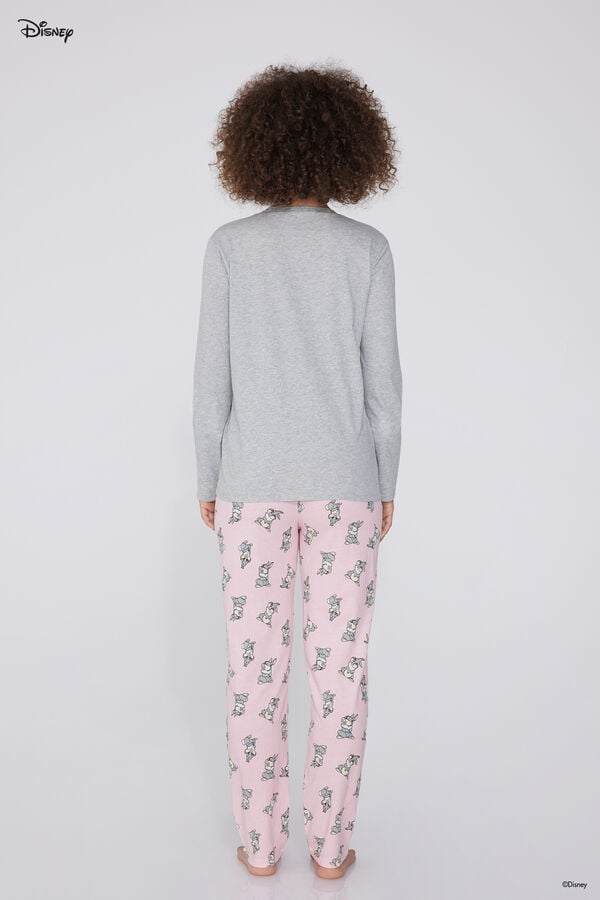 Tezenis Pijama Largo Algodón Estampado Disney Bambi En oferta