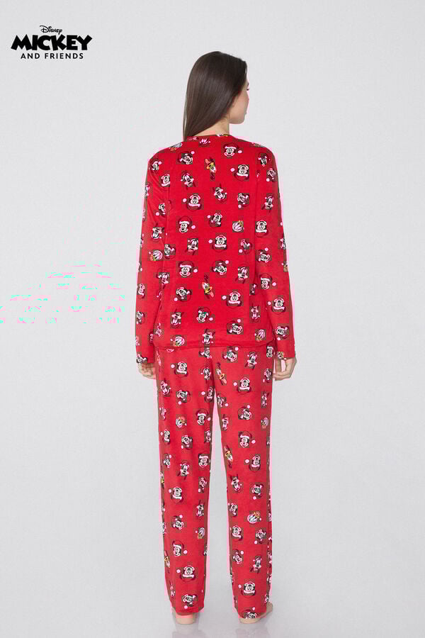 Tezenis Pijama Largo Micropolar Disney Mickey Mouse Rebajas baratas
