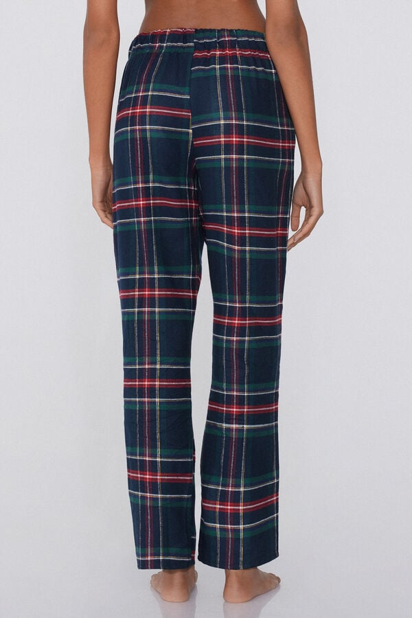 Tezenis Pantalones Largos de Franela con Estampado Los más vendidos