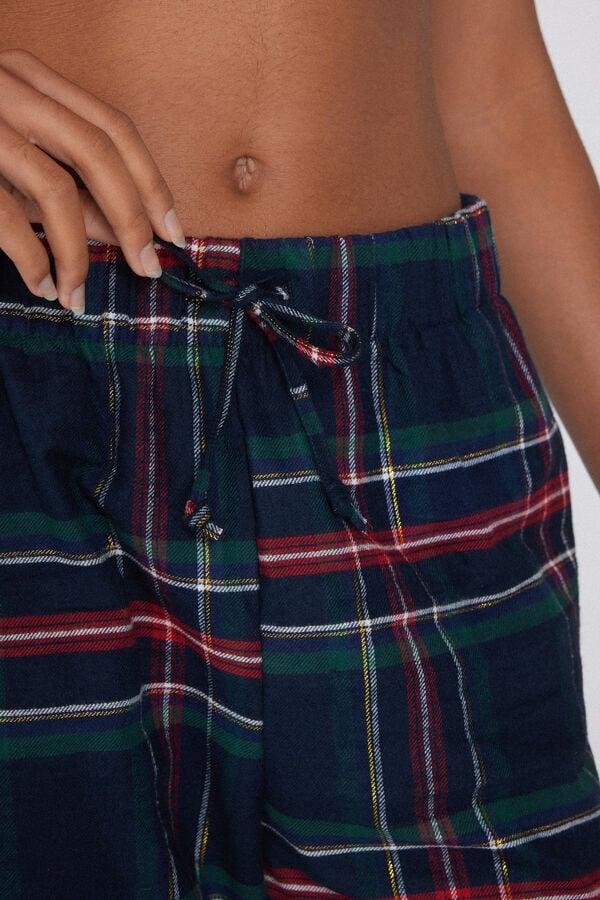 Tezenis Pantalones Largos de Franela con Estampado Los más vendidos