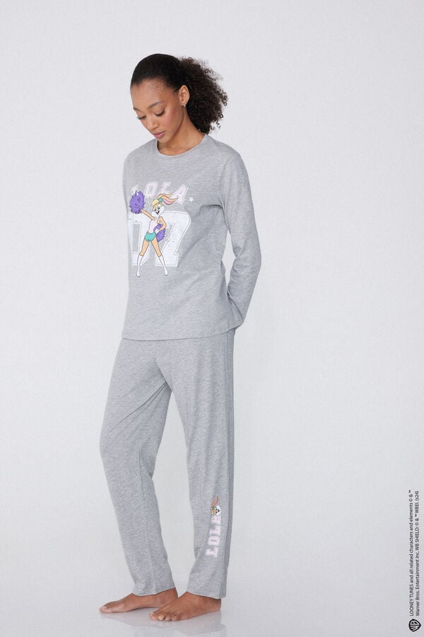 Tezenis Pijama Largo de Algodón Looney Tunes Ventas relámpago