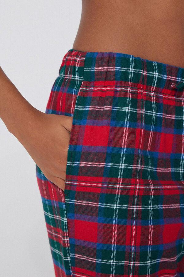 Tezenis Pantalones Largos de Franela con Estampado Liquidación
