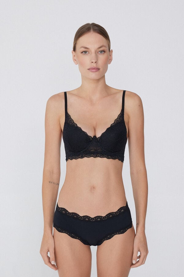Tezenis Sujetador Super Push-Up de Encaje Reciclado Malibù Rebajas de fin de temporada
