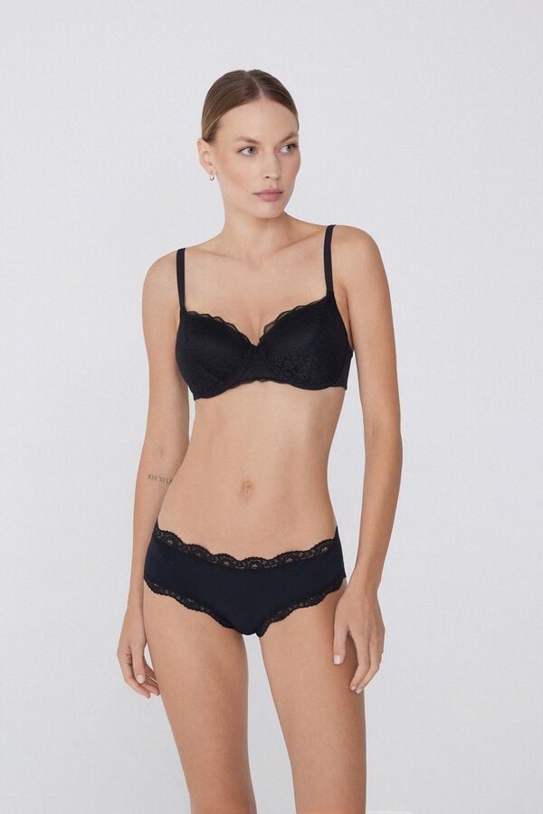 Tezenis Sujetador Balconette de Encaje Reciclado Prague Full Cover Rebajas