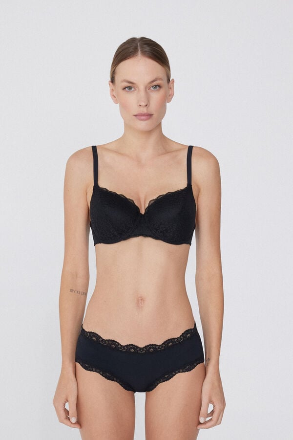 Tezenis Sujetador Balconette de Encaje Reciclado Prague Full Cover Rebajas