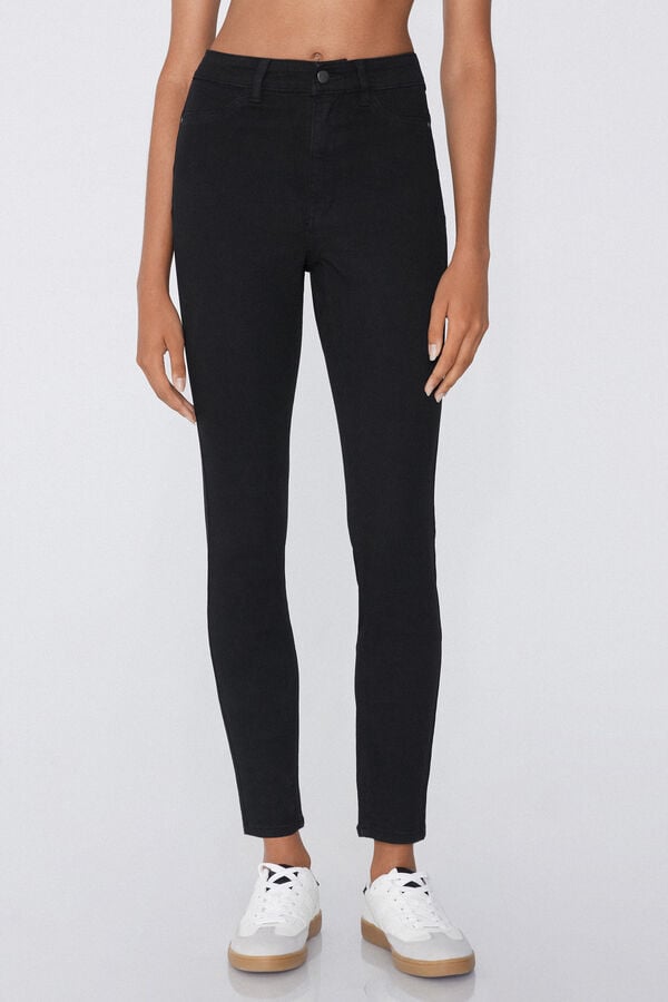 Tezenis Jeggings de Talle Alto con Efecto Push-Up En oferta