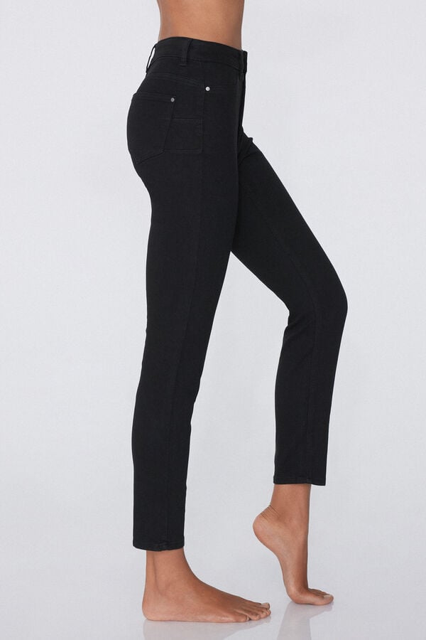 Tezenis Jeggings de Talle Alto con Efecto Push-Up En oferta