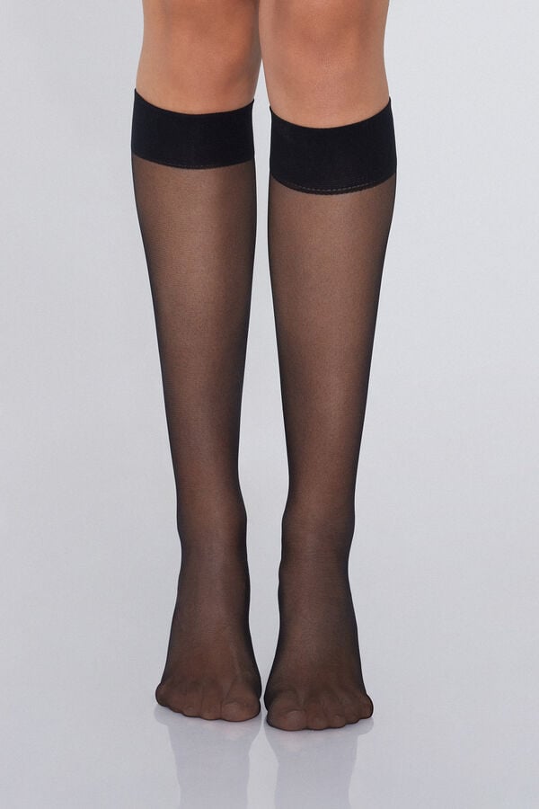 Tezenis Medias Rodilla Transparentes 20 Denier Appearance Descuento