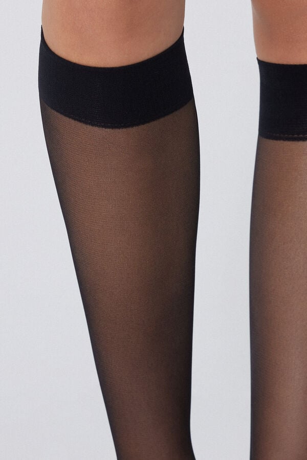 Tezenis Medias Rodilla Transparentes 20 Denier Appearance Descuento