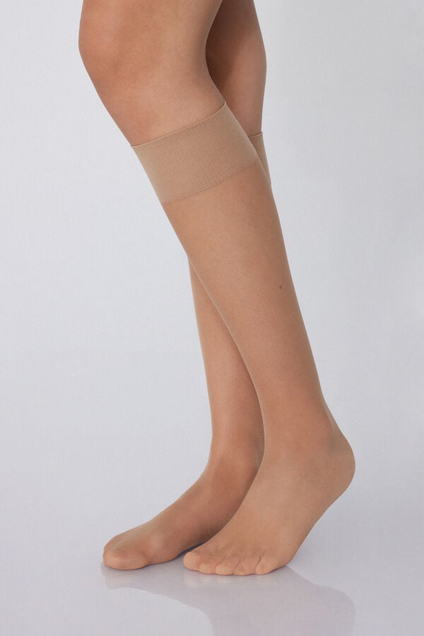 Tezenis Medias Rodilla Transparentes 20 Denier Appearance Tienda