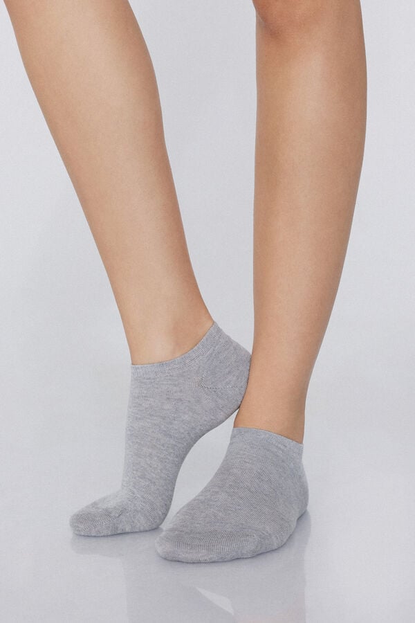 Tezenis 5 Pares de Calcetines Cortos de Algodón de Color Liso Superdescuento