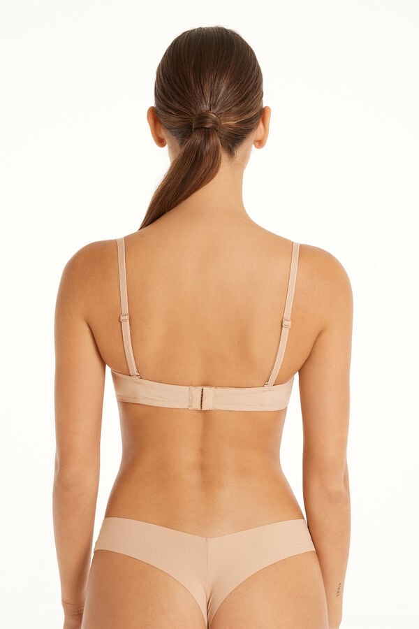 Tezenis Sujetador Bandeau Superrelleno Madrid de Microfibra Reciclada 2025