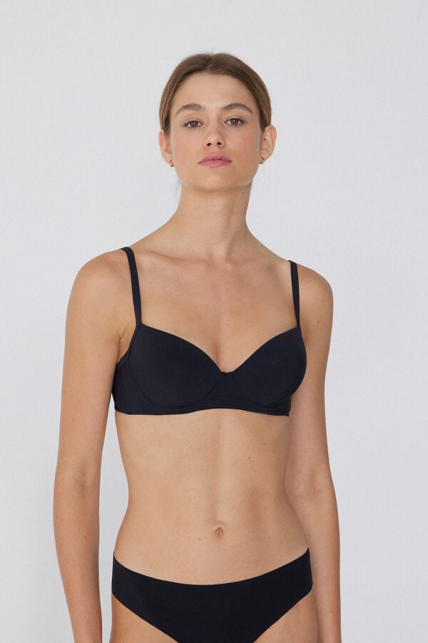 Tezenis Sujetador Balconette Wien de Microfibra Reciclada Venta caliente