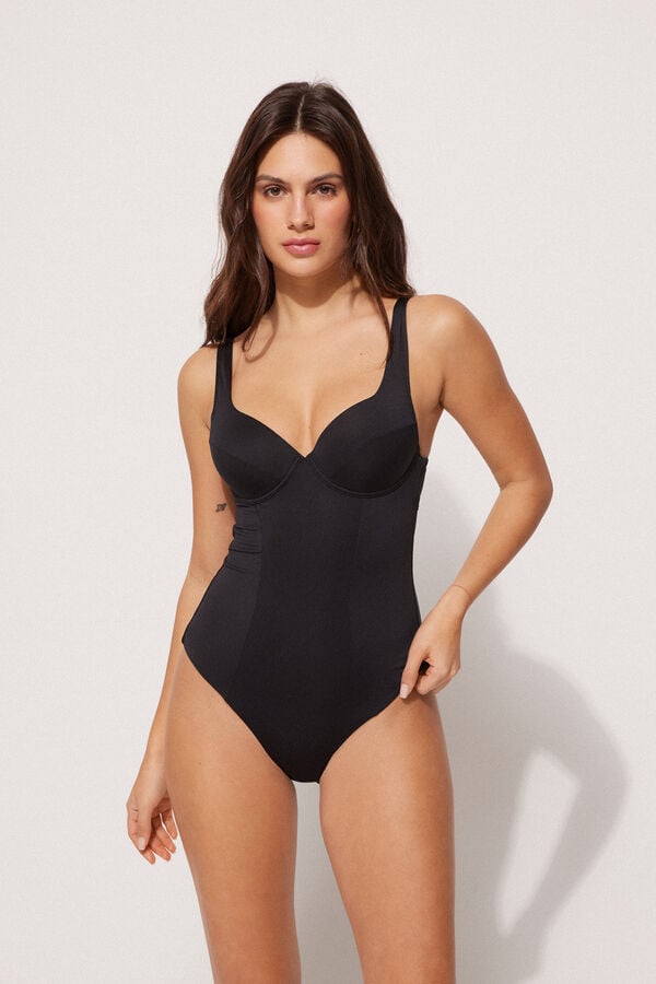 Tezenis Bañador Entero Balconette de Microfibra Reciclada Descuento