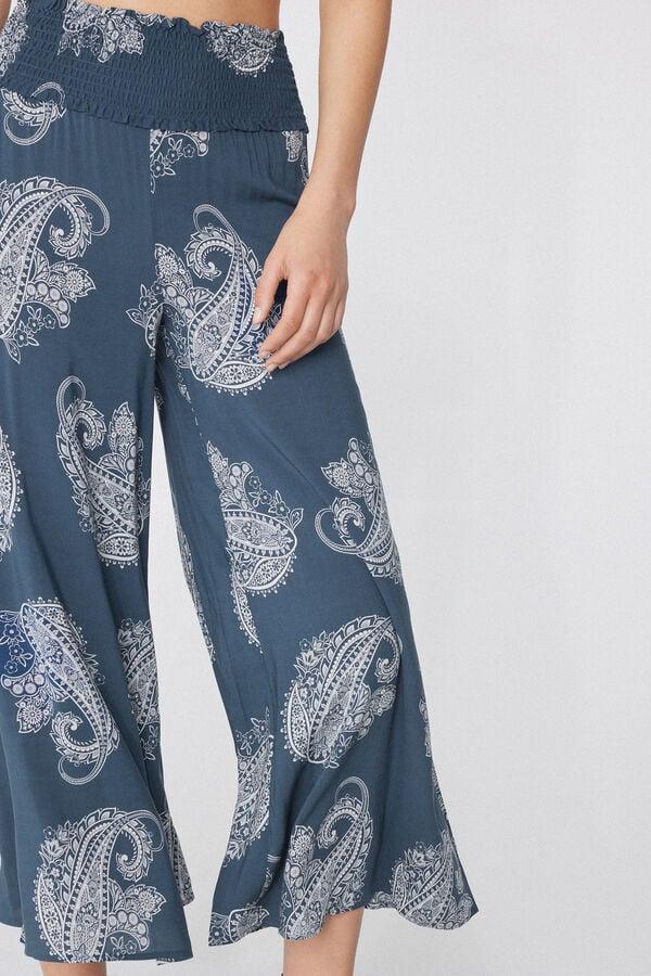 Tezenis Pantalones Estilo Japonés de Tela Punto Nido de Abeja Envío gratis