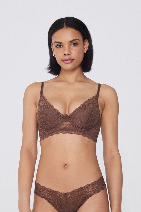 Tezenis Sujetador Super Push-Up de Encaje Reciclado Malibù Últimos 2 días