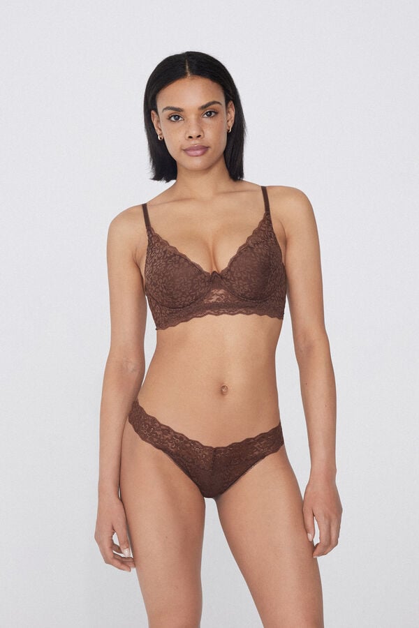 Tezenis Sujetador Super Push-Up de Encaje Reciclado Malibù Últimos 2 días