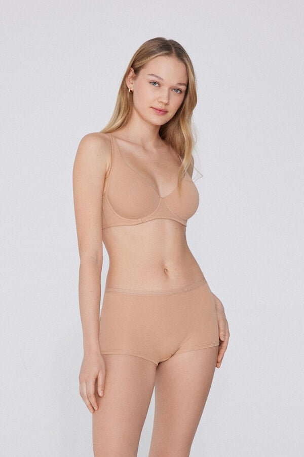 Tezenis Sujetador Balconette de Algodón Orgánico Paris Solo hoy
