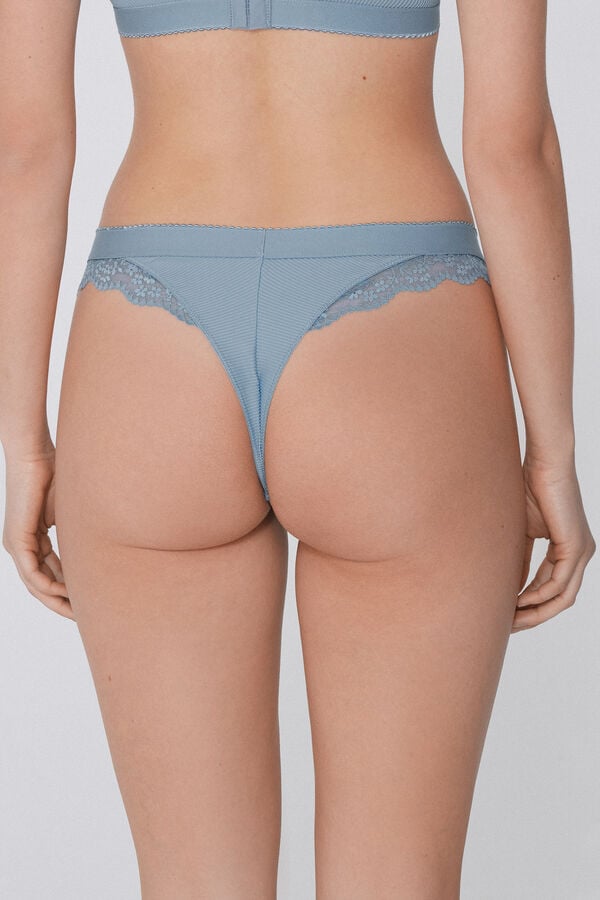 Tezenis Braguita Brasileña Cintura Alta Lounge Retreat Liquidación
