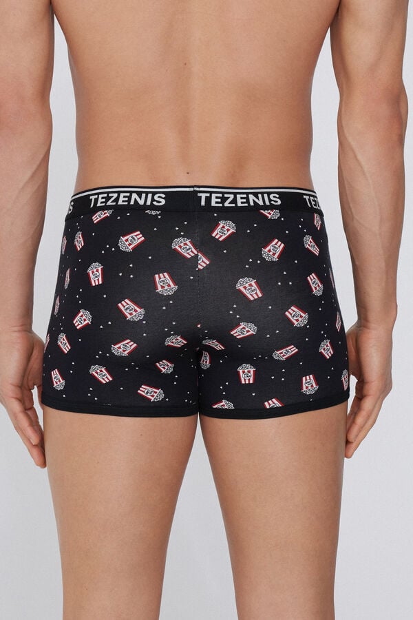 Tezenis Bóxer de Algodón Estampado con Bordes en Contraste con Logo Descuento por venta flash