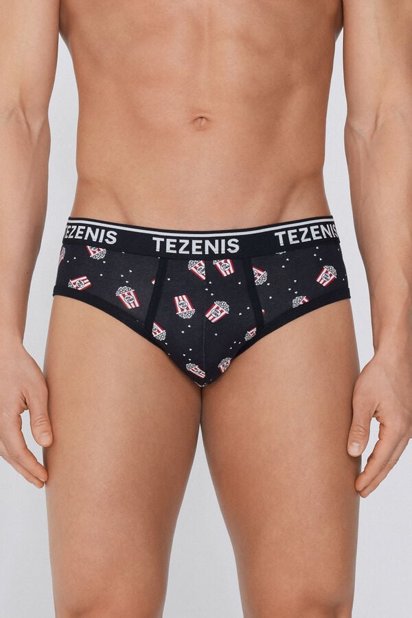 Tezenis Calzoncillos de Algodón Estampados con Logo
