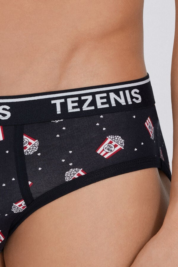 Tezenis Calzoncillos de Algodón Estampados con Logo Precio ultrabajo