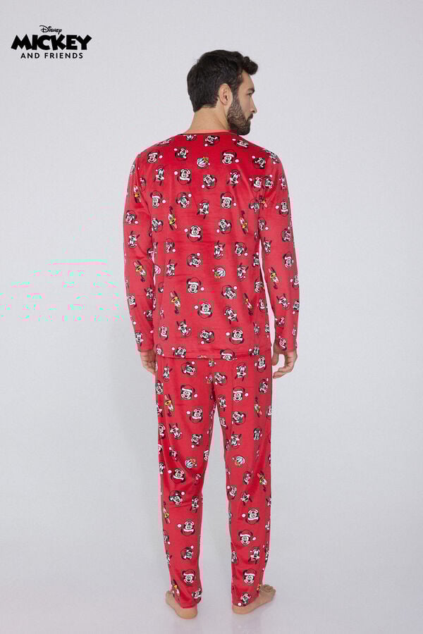 Tezenis Pijama Largo Micropolar Disney Mickey Mouse 2025