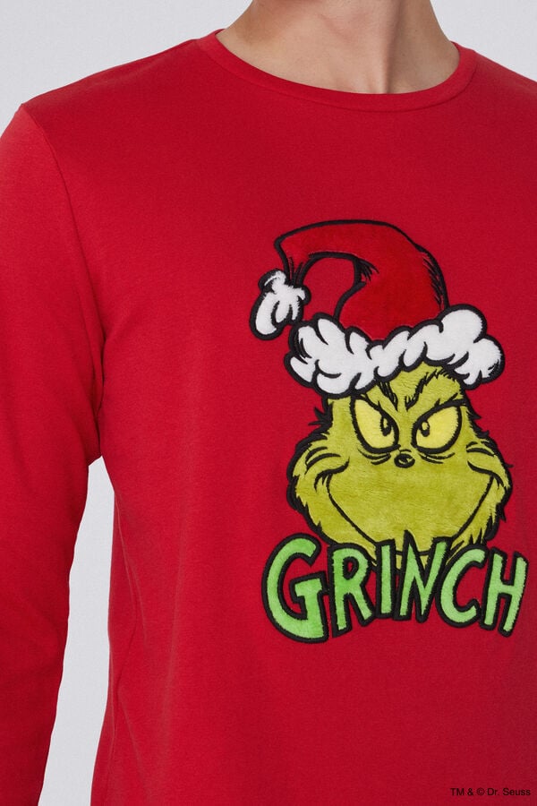 Tezenis Pijama Largo Algodón Grueso Grinch Rebajas