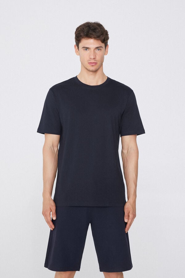 Tezenis Camiseta básica 100% algodón para hombre