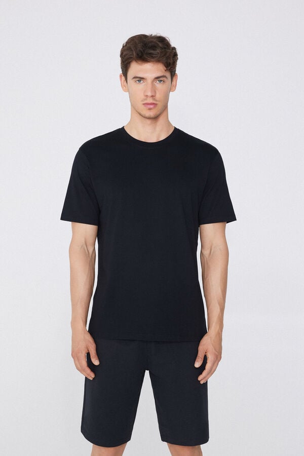 Tezenis Camiseta básica 100% algodón para hombre