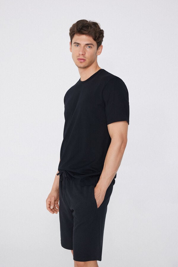 Tezenis Camiseta básica 100% algodón para hombre Promoción por tiempo limitado