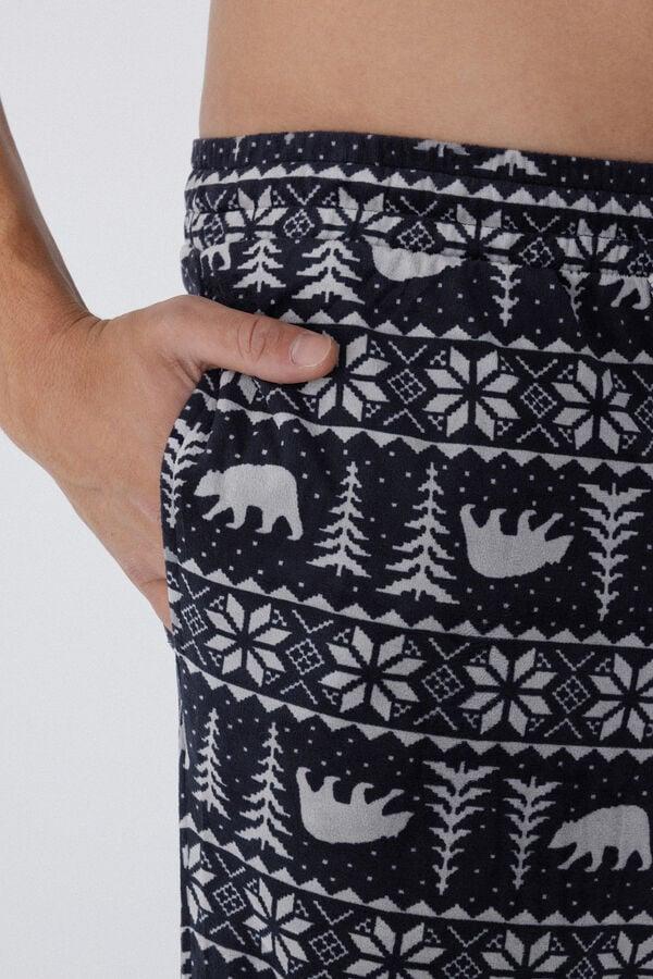 Tezenis Pantalones Largos Microfibra con Puños Rebajas de fin de temporada