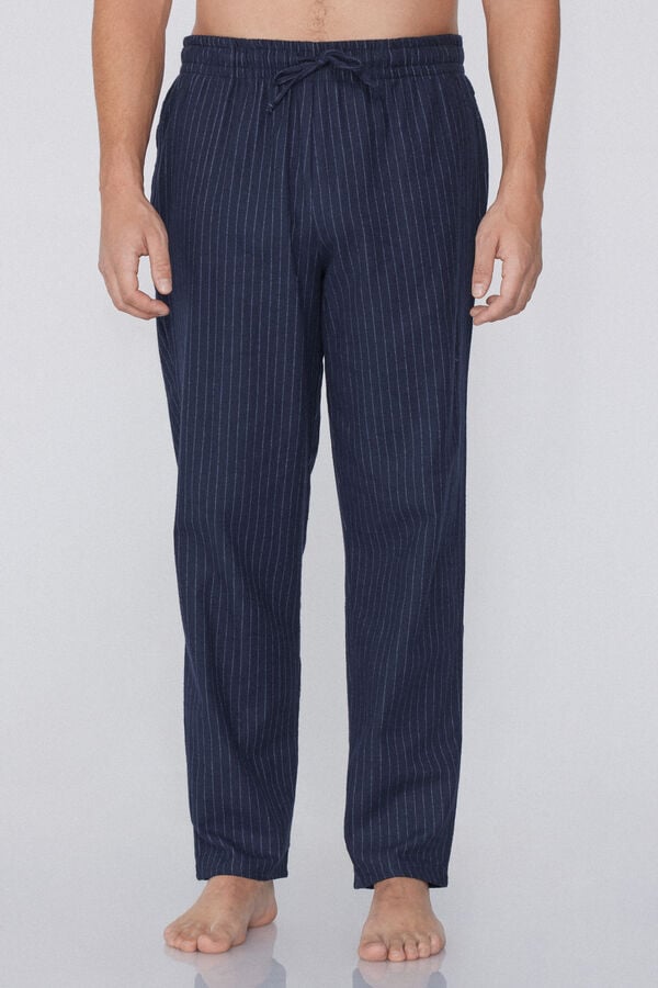 Tezenis Pantalón Largo de Franela Precio ultrabajo