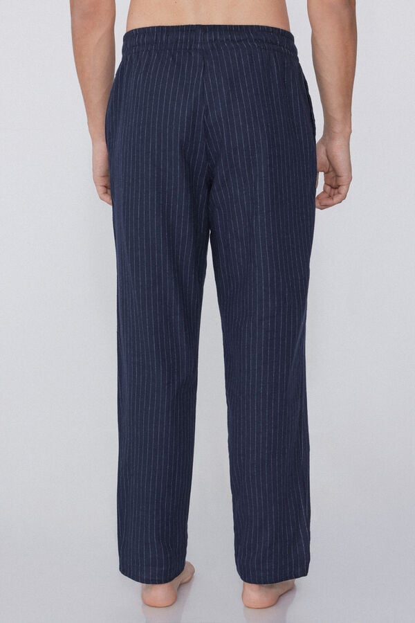 Tezenis Pantalón Largo de Franela Precio ultrabajo