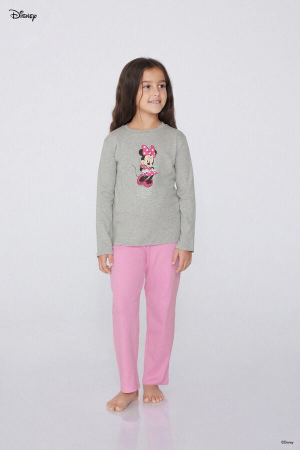 Tezenis Pijama Largo Algodón Grueso Disney Minnie Niña Tienda