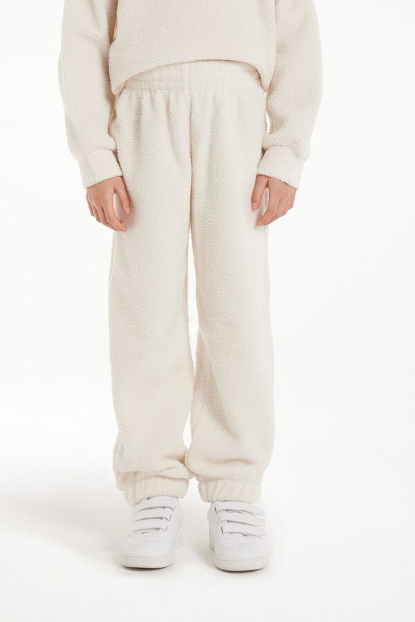 Tezenis Jogger de Forro Polar Puños Niña Mejor oferta