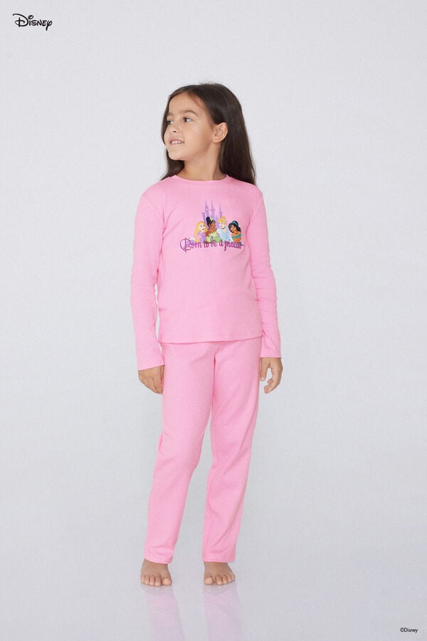 Tezenis Pijama Largo de Algodón Disney Princess Envío gratis
