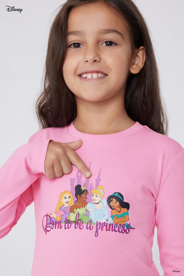 Tezenis Pijama Largo de Algodón Disney Princess Envío gratis