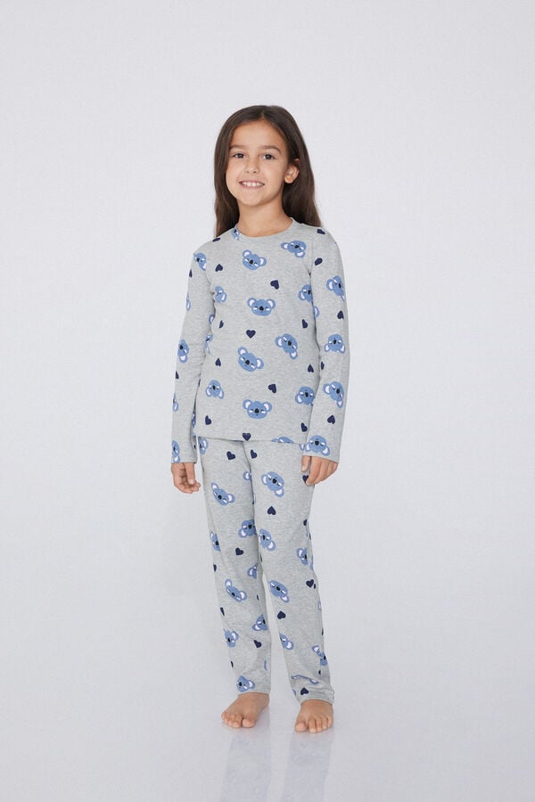 Tezenis Pijama Largo Algodón Grueso Koala Niña ÚLTIMAS EDICIONES