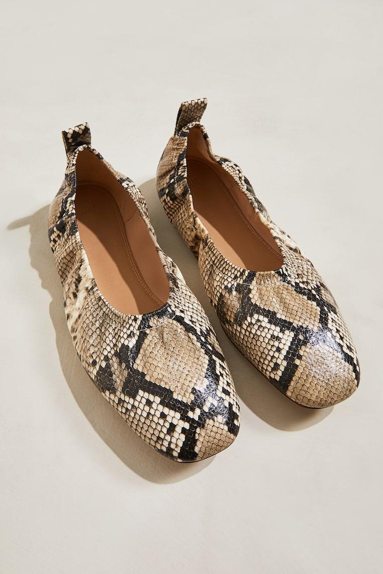 H&M Bailarinas - Gris azulado claro - MUJER