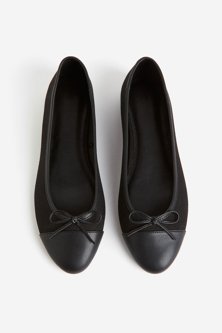 H&M Bailarinas - Marrón/Estampado de leopardo - MUJER