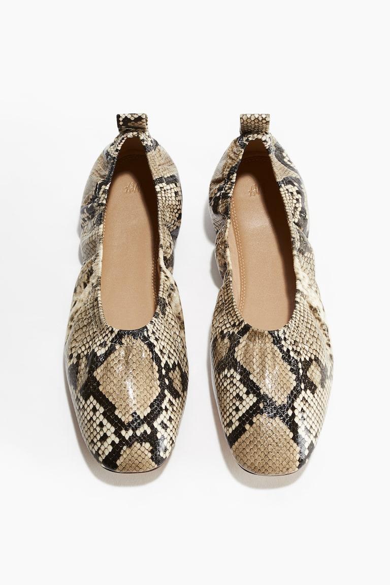 H&M Bailarinas - Amarillo claro - MUJER En oferta