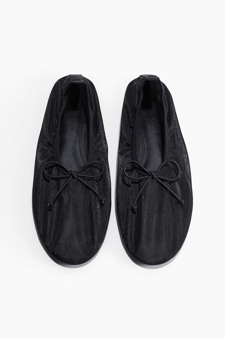 H&M Bailarinas de malla - Negro - MUJER Ventas relámpago